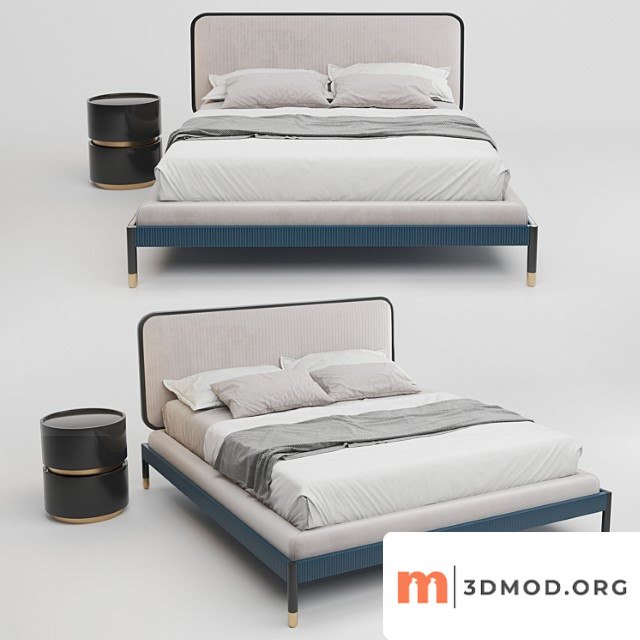 Pianca amante plisse bed