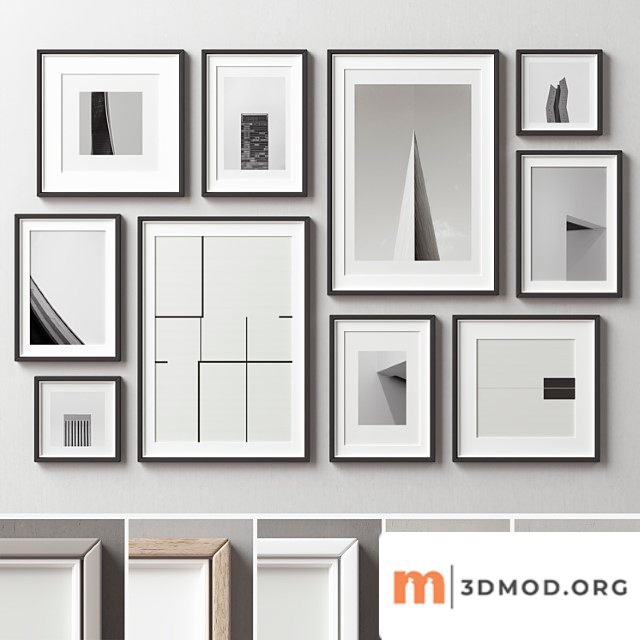 Picture frames set -232