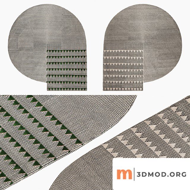 Plasterworks C Rug by CC Tapis