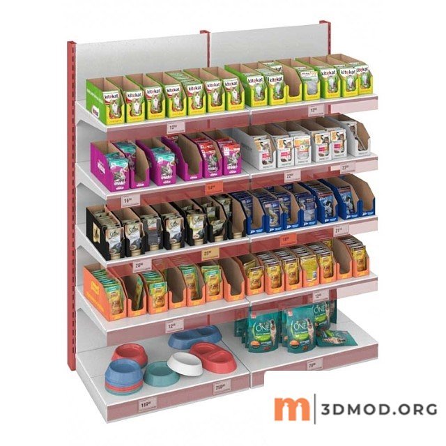 Products for animals (food for cats)
