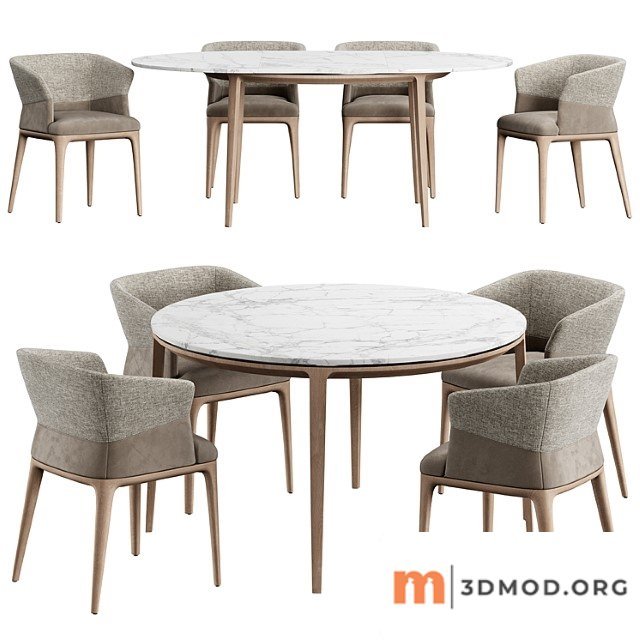Quad chair dinning set m
