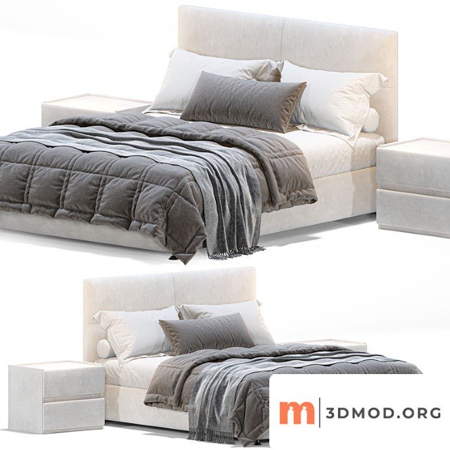 Queen bed askona orlando 1