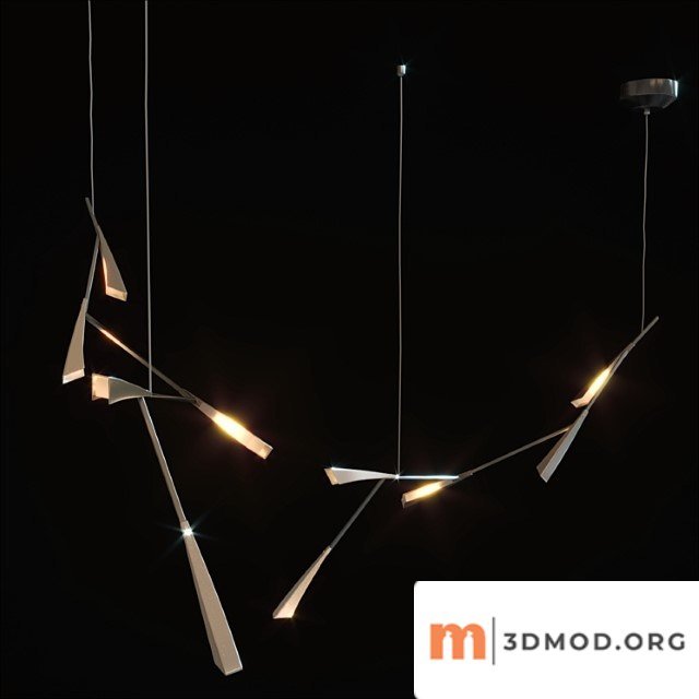 Quill Led Linear Pendant