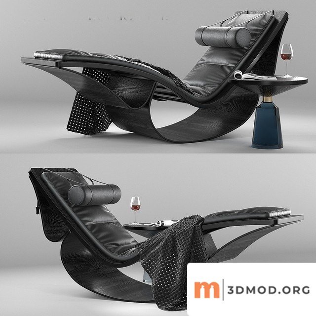 R1000 Sculptural Chaise Longue