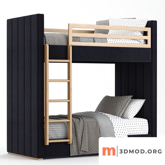 RH Baby Child Carver Bunk Bed