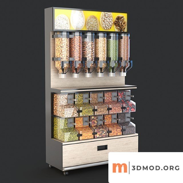 Rack With Dispensers