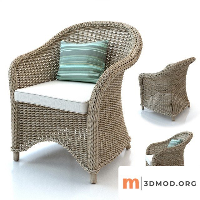 Rattan Outdoor Armchair