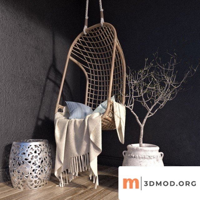 Rattan Seat
