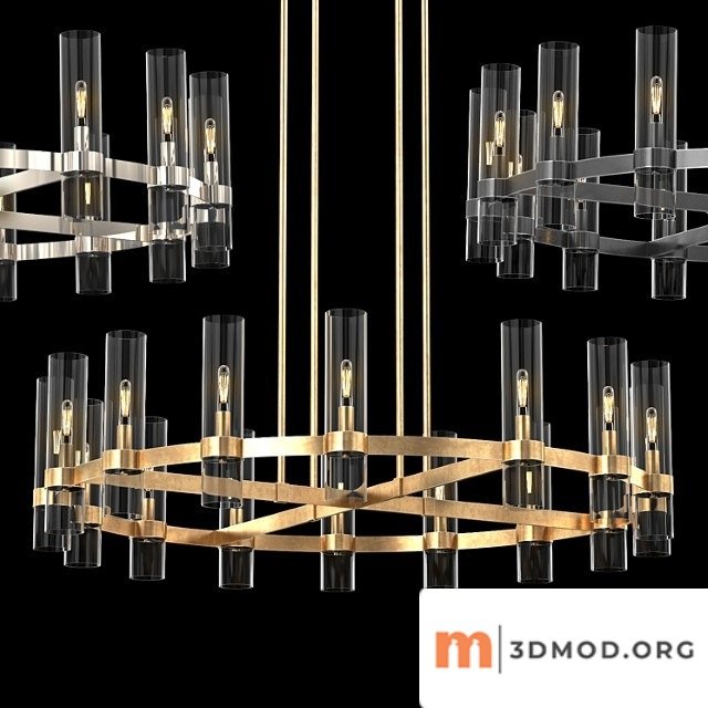 Ravelle Round Chandelier 48 2