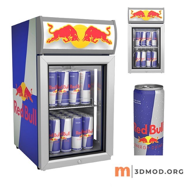 Red bull mini bar