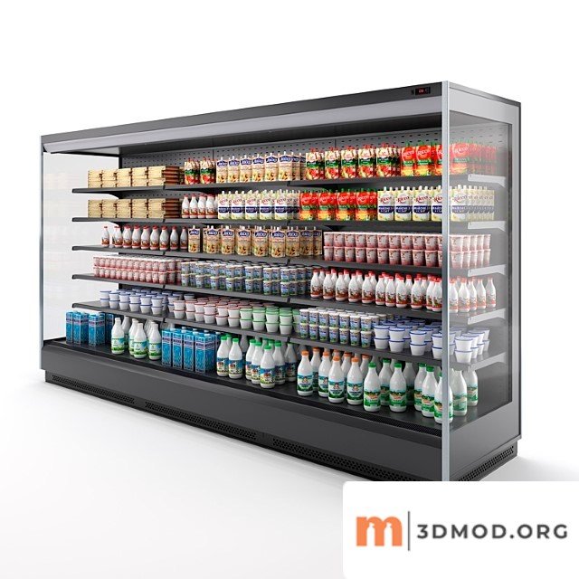 Refrigerated display case brandford tesey.