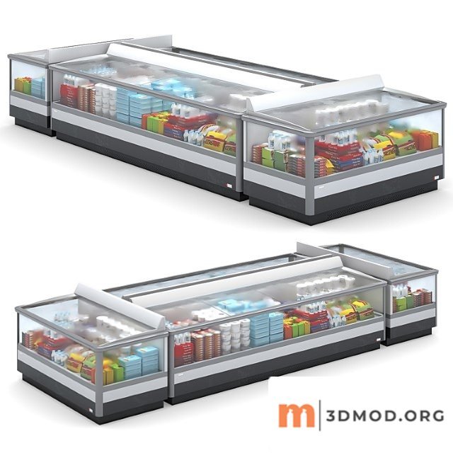 Refrigerated display cases
