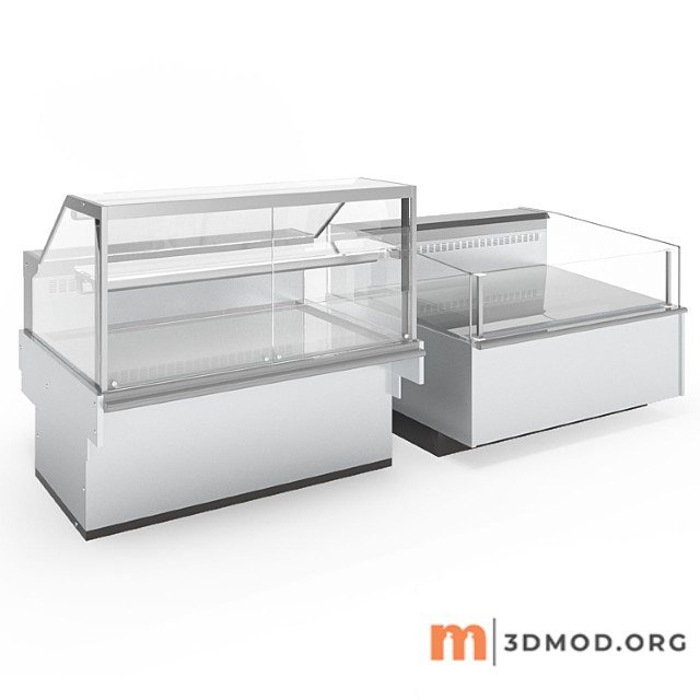 Refrigerated showcase london 3 090 and belgrado 2 080 arneg