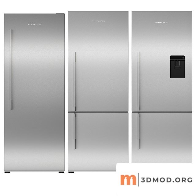 Refrigerators fisher & paykel set 3