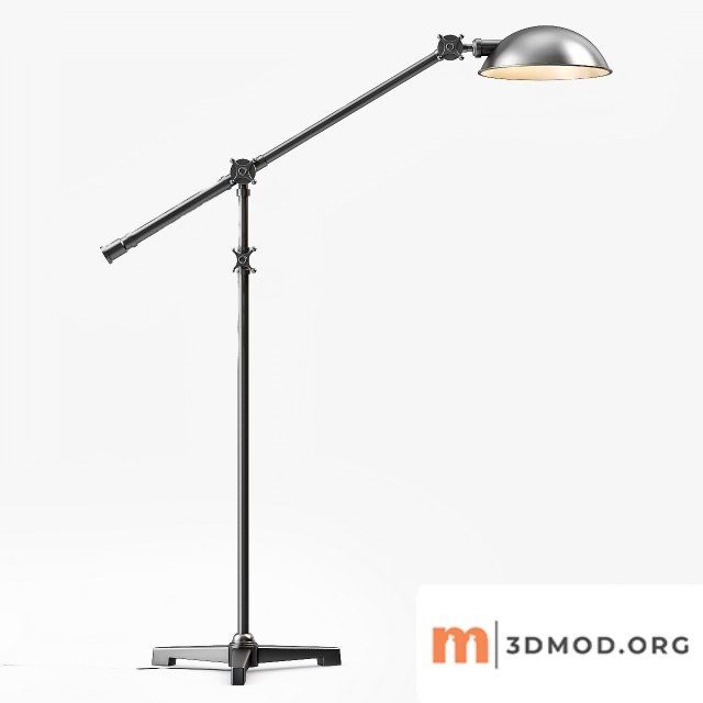 Restoration Hardware Rowan Pharmacy Task Floor Lamp