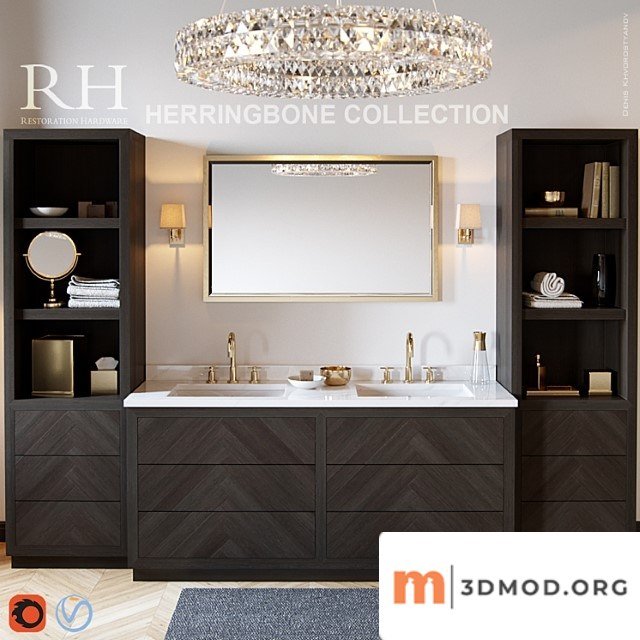 Rh Herringbone Collection