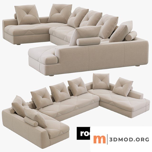 Roche bobois preface modular sofa 2