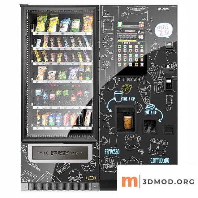 Rosso to go coffee machine with additional foodbox