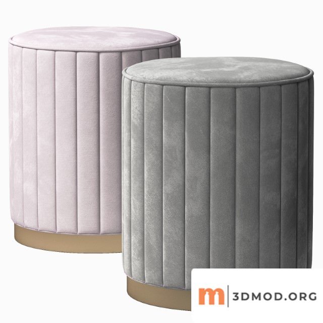 Round Pouf