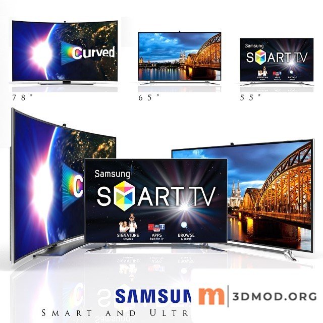 Samsung Curved TV 39