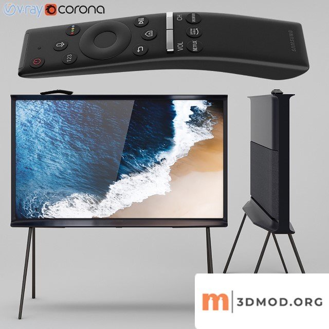 Samsung QLED The Serif TV Black