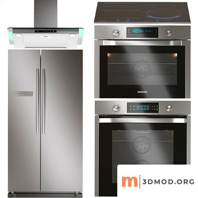 Samsung kitchen appliances set 4