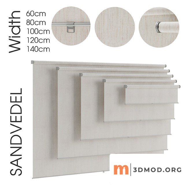 Sandvedel. roller blind