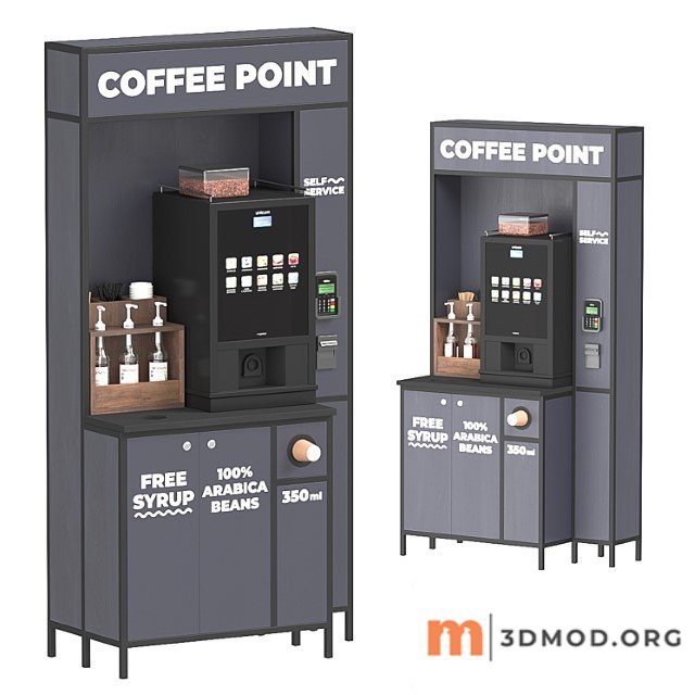 Self-service coffee shop