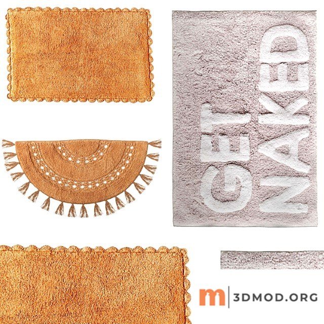 Set of Bath Mats From Urban Outfitters