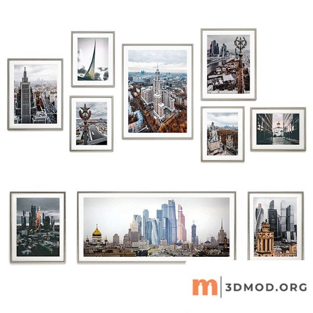 Set pictures of moscow