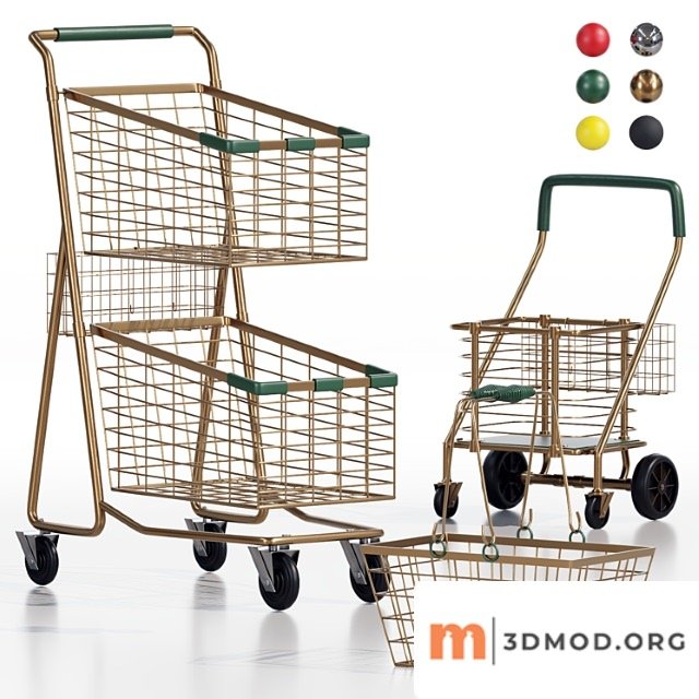 Shop cart set01
