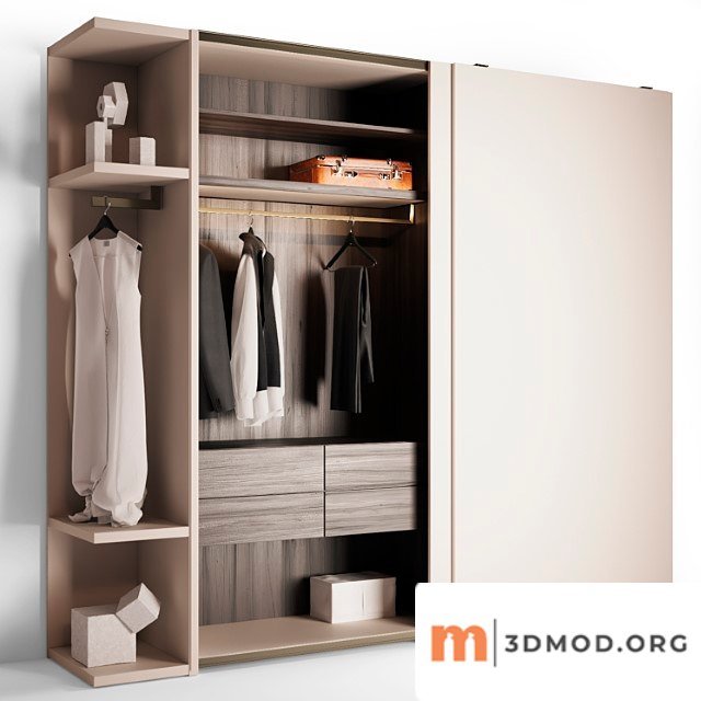 Sliding wardrobe pianca nastro