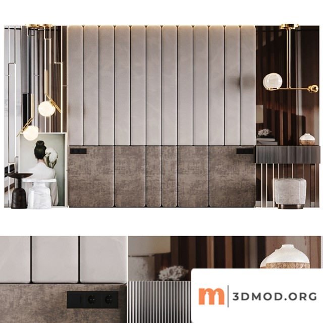 Soft headboard