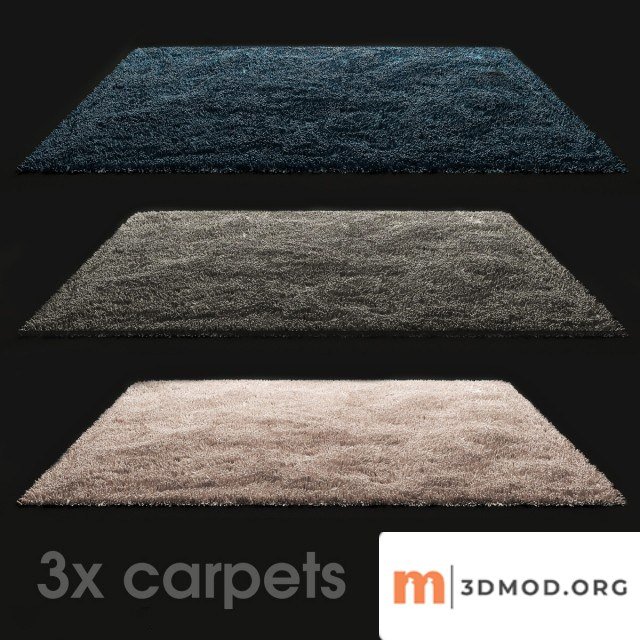 Square Feather Carpet 2