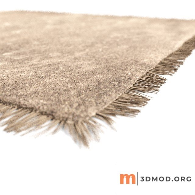 Square Feather Carpet