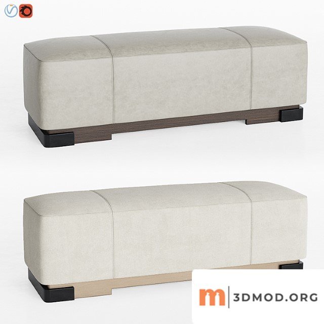 Star Ottoman Kara Mann Bakerfurniture