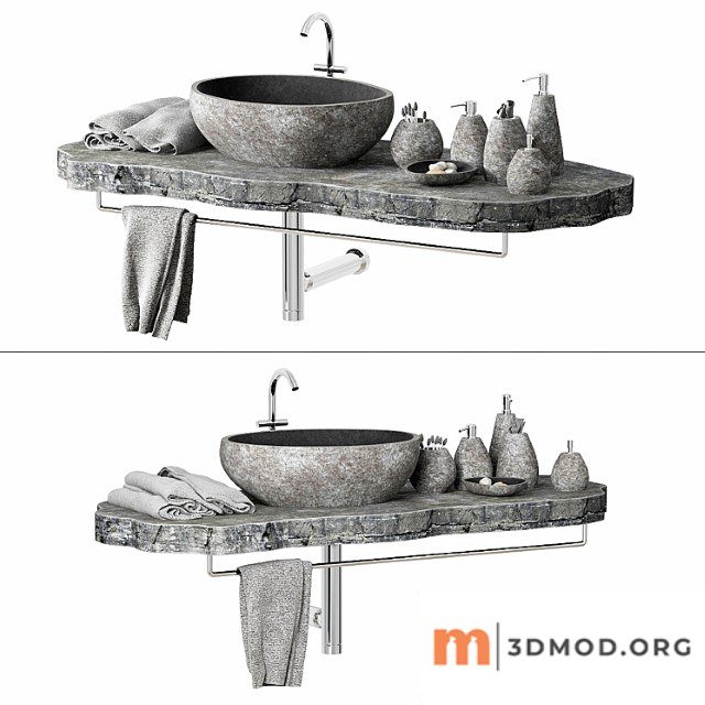 Stone Washbasin No 7