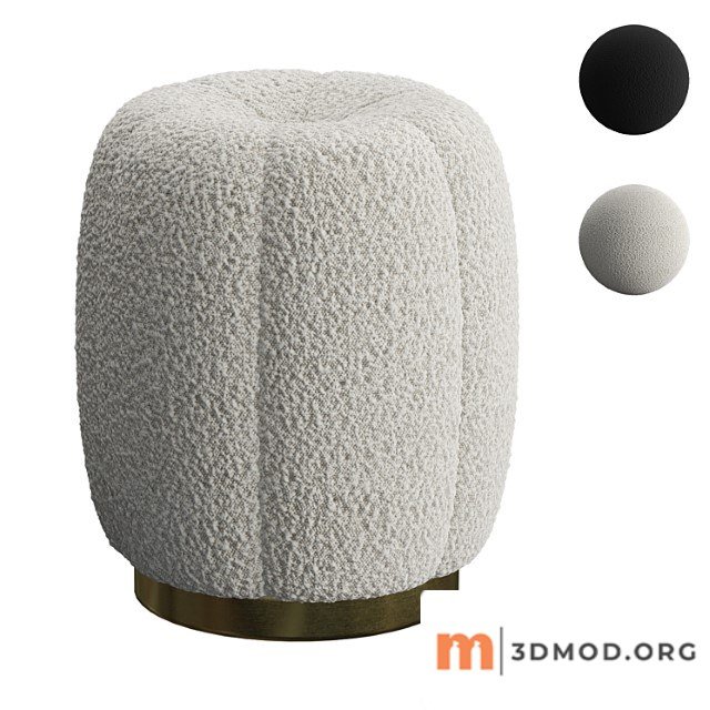 Stool orchanic (eichholtz)