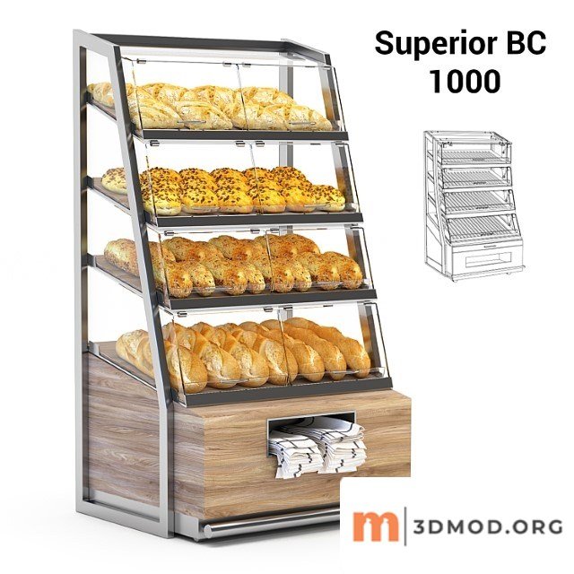 Superior bread rack