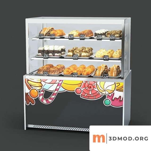 Sweets stand