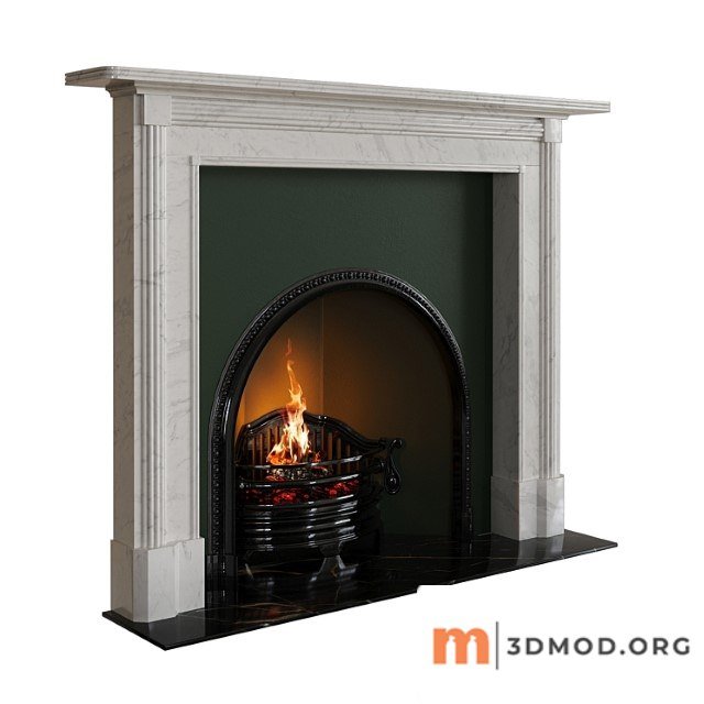 The fireplace of The Albany Ot Chesneys