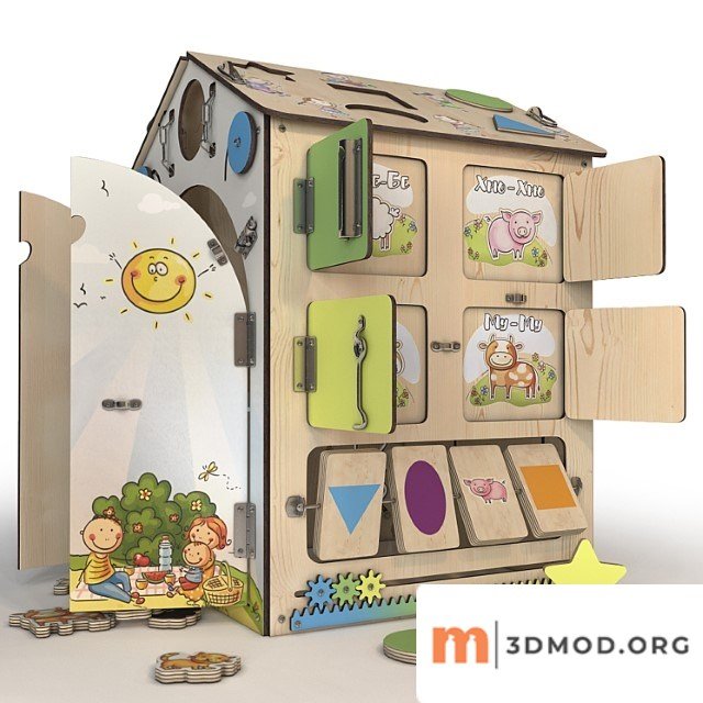 Toy Bizhouse Maxi 40x60 Cm