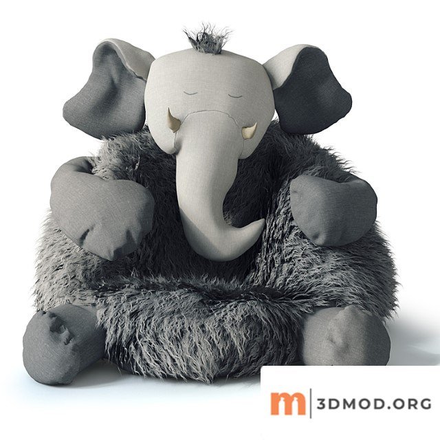 Toy Plush Elephant