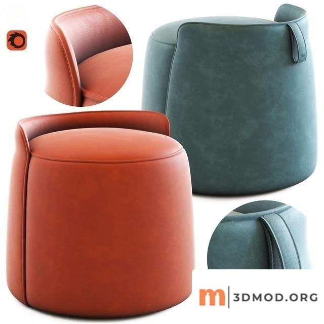 Ulivi Lilas Pouf