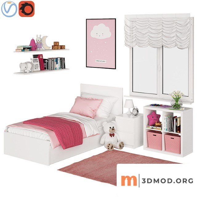 Universal Children Room Pink