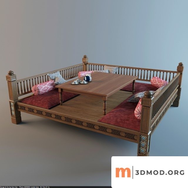 Uzbek Deck Chair