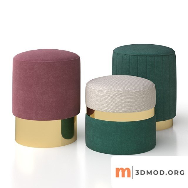 Velvet stool by smart living 2