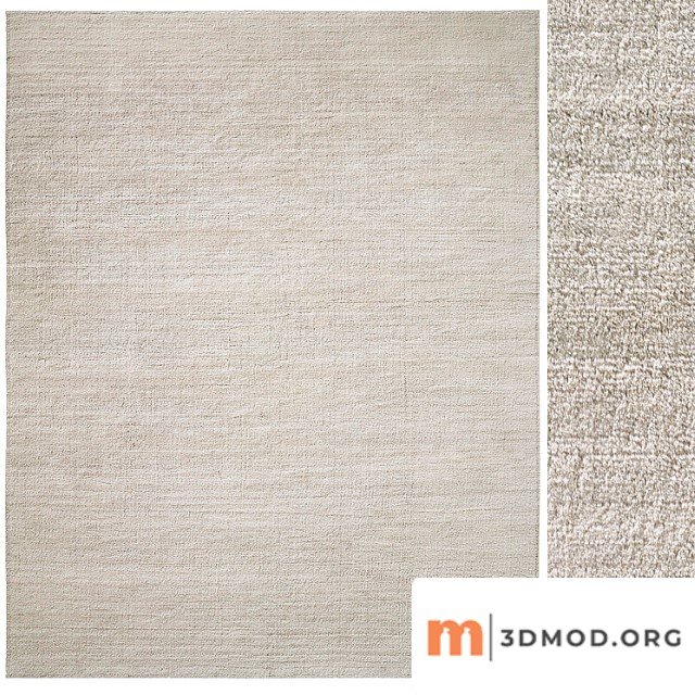 Verène handwoven mongolian cashmere rug