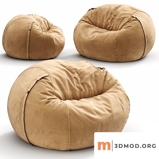 Vetsak Velvet Beanbag 1