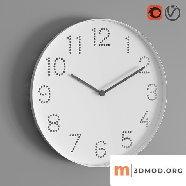 Wall clock ikea tromma tromma